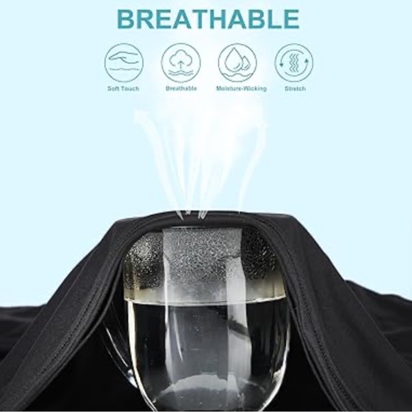 Shuanghu Black Spf50 Long sleeve men's Top - Picture 5 of 13